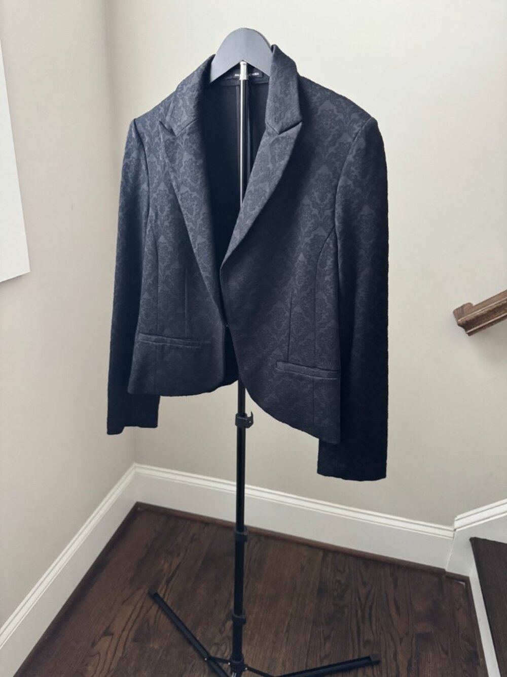 Amanda & Chelsea Damask Blazer Size 14 - Picture 3 of 15